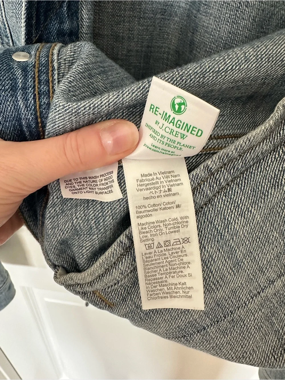 J. Crew size us